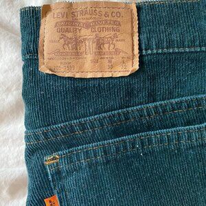 Vintage 70s/80s Levi's Orange Tab Student Corduroy Jeans 30" x 32"